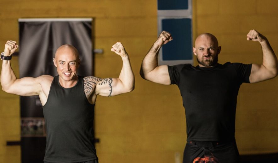 Testosterona antes e depois